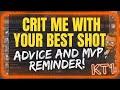 Crit Me With Your Best Shot Meta Final Advise And Prep!