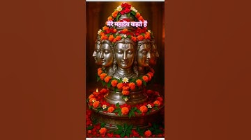 मेरे महादेव कहते हैं कि खुल जाएंगे सारे रास्ते Mahadev Status#trendingshorts#shivstatus#mahadev#shiv