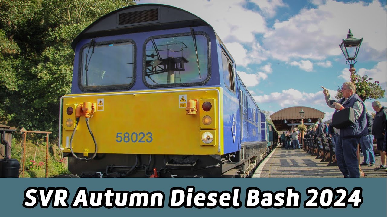 Severn Valley Railway Autumn Diesel Bash 2024 ┃ Days On Rails