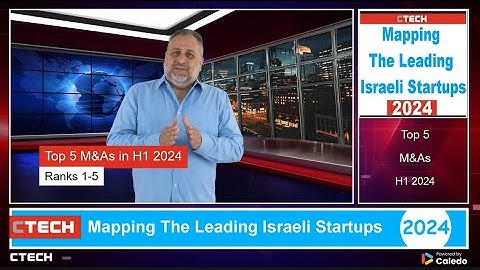Top 5 biggest M&As of Israeli companies in 2024