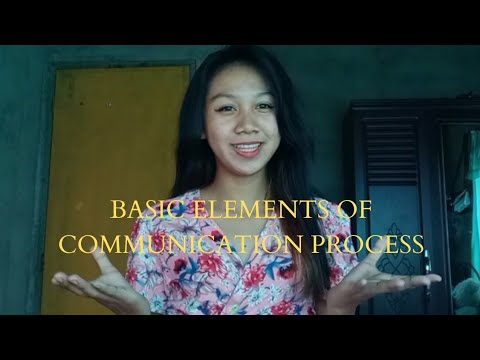 Basic Elements Of Communication Process |Ke Nna