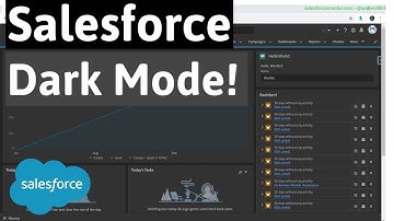 How to Enable Dark Mode for Salesforce Lightning Experience