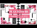 PLAN WITH ME | Classic Happy Planner | January 6-12, 2020