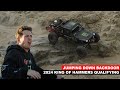 2024 king of hammers qualifying jumping back door in the trophy jeep  casey currie vlog