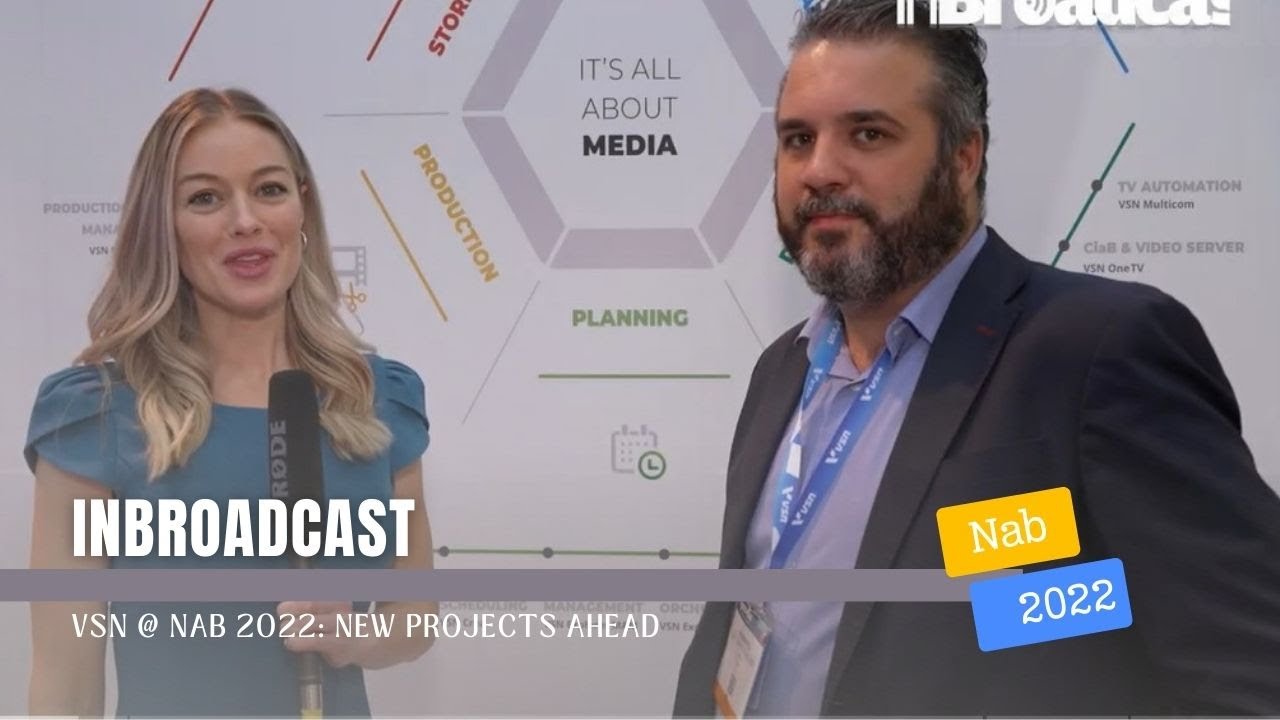VSN NAB 2022 New Projects ahead. YouTube