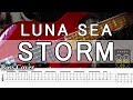 【TAB譜付ベース】LUNA SEA / ルナシー STORM / ストーム【弾いてみた・ベースカバー】BassCover