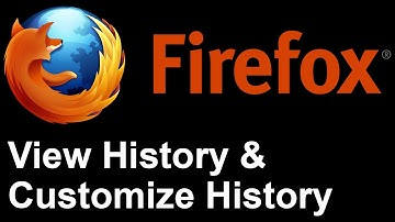 Firefox - View History and Customize History Settings in Mozilla Firefox