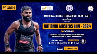 National Masters Run 2024 Registration Video