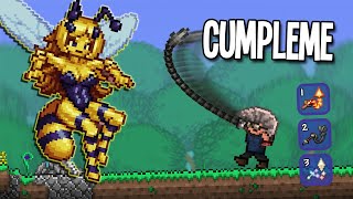 TERRARIA pero A PURO RIATAZO 😻 - Pasándome el TERRARIA CON SOLO LATIGOS | #make