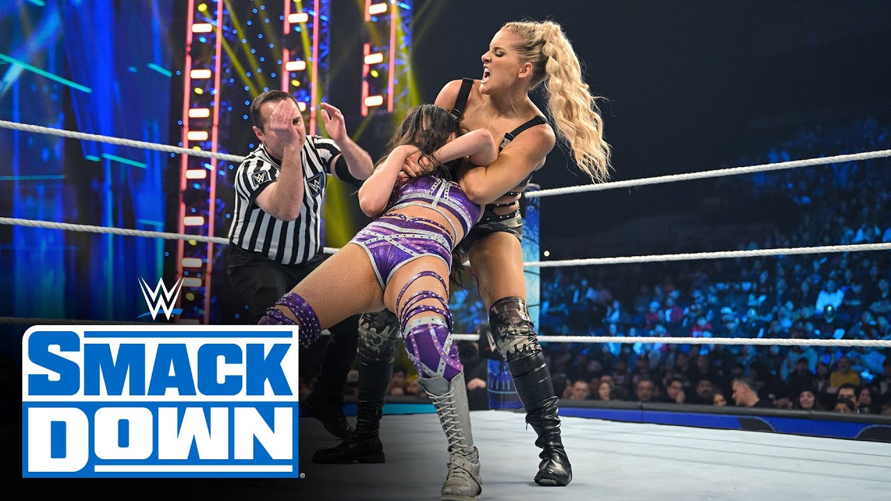 Lacey Evans returns with a lethal Cobra Clutch SmackDown Jan 27 2023