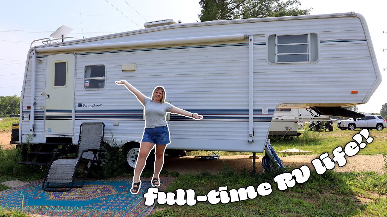 Full-time RV life living at a campground! My days off as a workamper 🥰