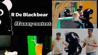 Funny Bear in sri lanka😂💔 | R De blackbear 🐼🖤 | 2024 🇱🇰 ( No. 1 ) #comedy #cute #funny #anime