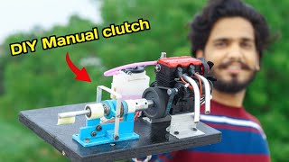 Mini Manual Clutch system || How to make clutch system for mini Nitro engine