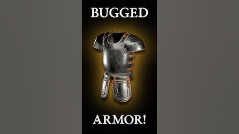 This Armor is BUGGED