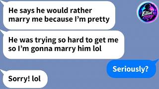 【Apple】 Sister stole my fiancé, then he left her AT THE ALTAR for his crush, who also rejected him