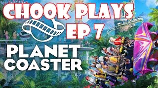 Chook Plays Planet Coaster ep 7 - Pirate Theme Overhaul
