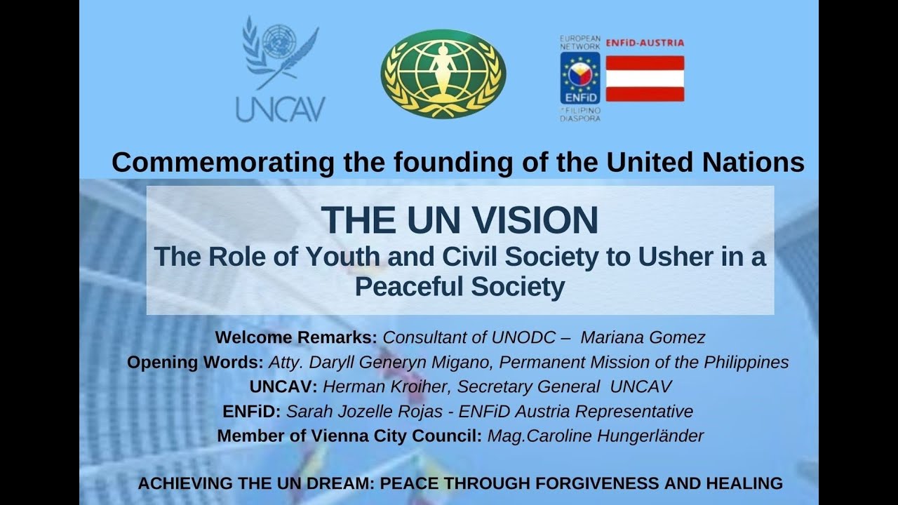 The UN Vision - The Role of Youth and Civil Society to Usher in a ...