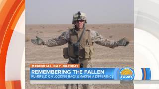 Today Show: How Donald Rumsfeld is Remembering Fallen Soldiers