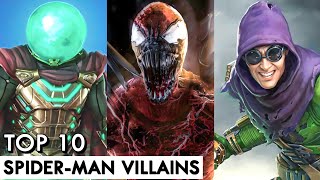 Top 10 Most Powerful Villains Of Spider-Man | In Hindi | BNN Review