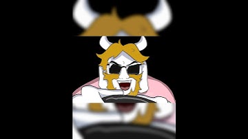 ASGORE - BERGENTRÜCK | Re-Animated | #undertale #deltarune #animation #memes #shorts