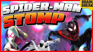 Spider Man Stomp! | Spider-Man Brain Break | Freeze Dance | Just Dance | GoNoodle Inspired