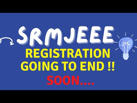 SRMJEEE Registration 2022|Admission Last Date|Tamil|Muruga MP