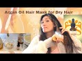 Argan Oil DIY Hair Mask for Dry, tangling hair