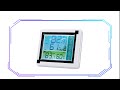 Wireless colourful screen 4 display weather station with 3 outdoor sensor