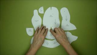 Jointed Bear Making Project - Part 1 - Cutting Out Your Pattern and Bear - Alice's Bear Shop
