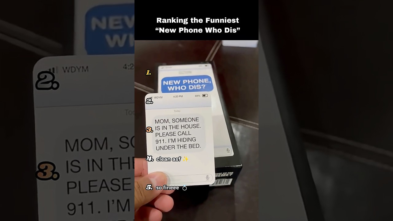Ranking the Funniest “New Phone Who Dis”