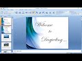 How To Create a PowerPoint Presentation