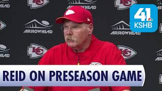 Chiefs Head Coach Andy Reid Shares Key Takeaways from Preseason Opener