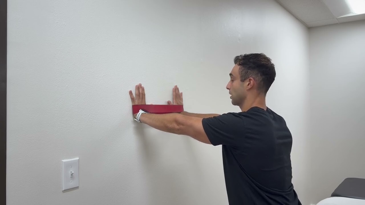 Shoulder Wall Clock Exercise | Boost Rotator Cuff Endurance with Resistance Bands