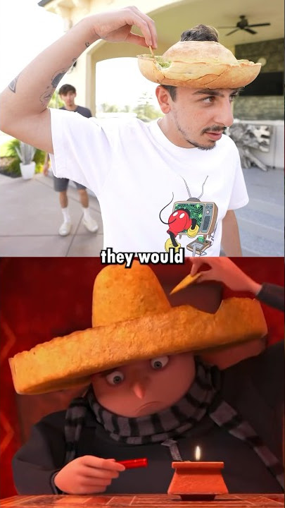 Real life cartoon food 🍔