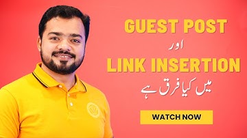 What is the Difference between Guest Post and Link Insertion | What is Anchor Text and Backlink