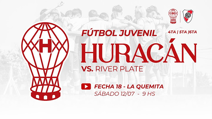 Jornada de Inferiores: Huracán vs. River Plate- Huracán TV -