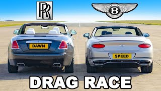 Rolls-Royce v Bentley: DRAG RACE