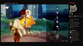 Mari meeting up with my friends in Sky