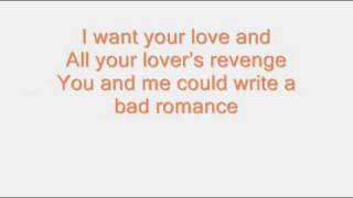 Bad Romance by Lady Gaga &amp; Lyrics