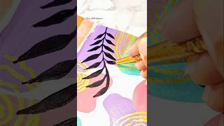 Easy Abstract Painting Ideas on Sketchbook 🎨 #shorts #abstractart #art #painting