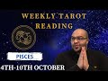 PiSCES Weekly Tarot 4th October 2021 |“A STORMY SEA of LOVE &amp; EMOTION!”| #October#Tarot