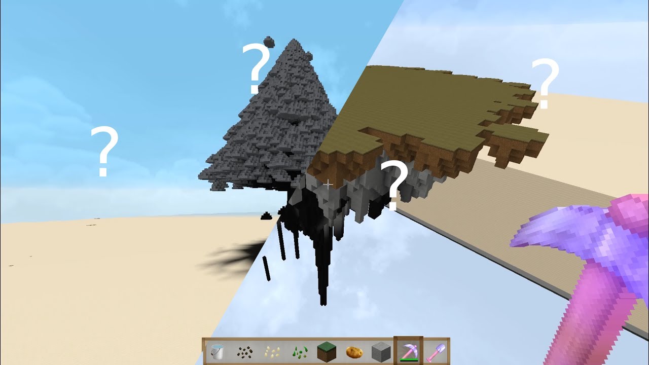 Comment créer une île flottante dans Minecraft avec mcedit - YouTube