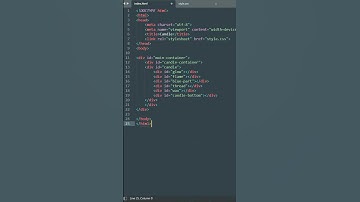 Candle Animation |  HTML & CSS