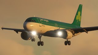 MSFS 2020 | Landing the Airbus A320-200 at Dublin (EIDW)