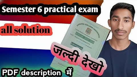 Semester 6 practical exam 2022 to 26 || birsa biological Park || #vbu 