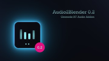 Audio 2 Blender 0.2 - Real Time Audio for Geometry Node