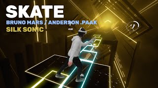 "Skate" - Bruno Mars, Anderson .Paak, Silk Sonic || FEET SABER || Beat Saber Modded Mixed Reality