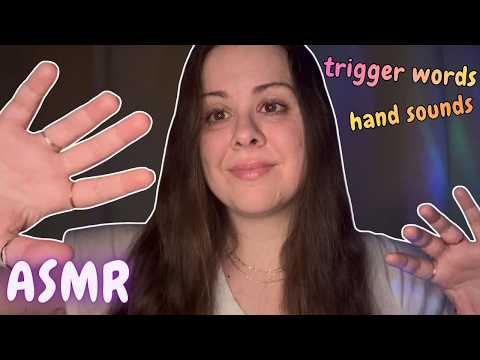 Fast & Aggressive Hand Sounds + Whispered Trigger Words for Tingles