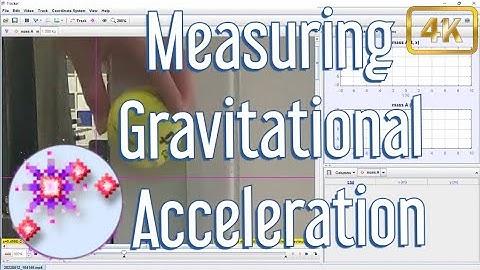 Measuring Gravitational Acceleration using Tracker (Quick and Easy ✅️)