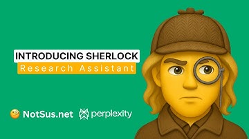 Sherlock AI by NotSus.net - Perplexity Hackathon Submission